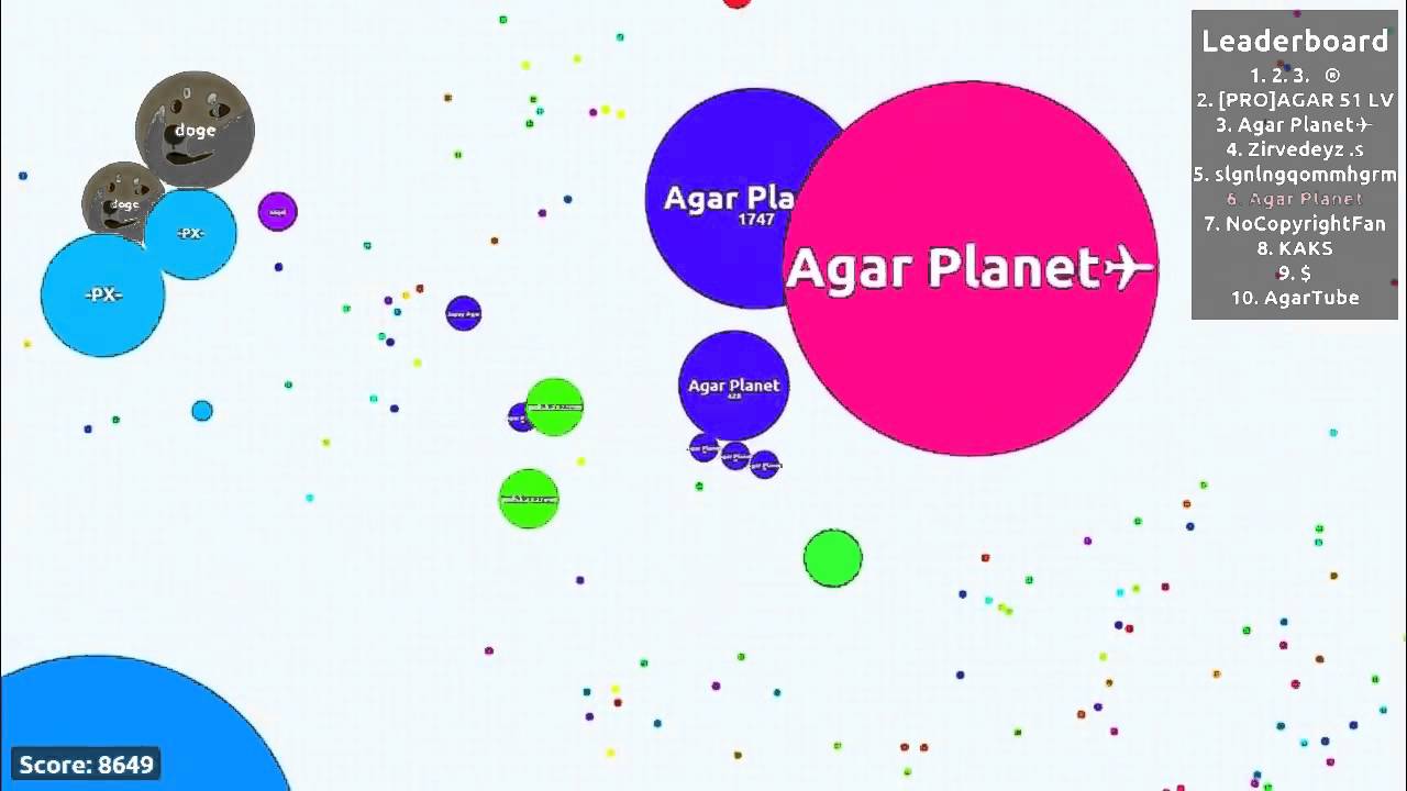 Agario Team Gameplay  21.300 Score