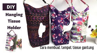 DIY Hanging Tissue Holder | Cara Membuat Tempat Tisu Gantung