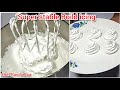 Super stable Boiled icing alamin ang technique Para dimatunaw ang Boiled icing