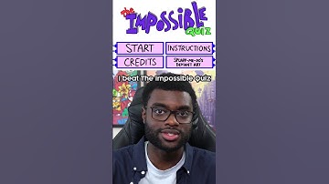 I Beat The Impossible Quiz