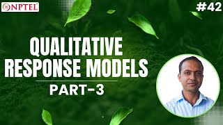 Celebrity #42 Qualitative Response Models | Linear Probability Model | Logit & Probit Models | Part 3 Wealth
