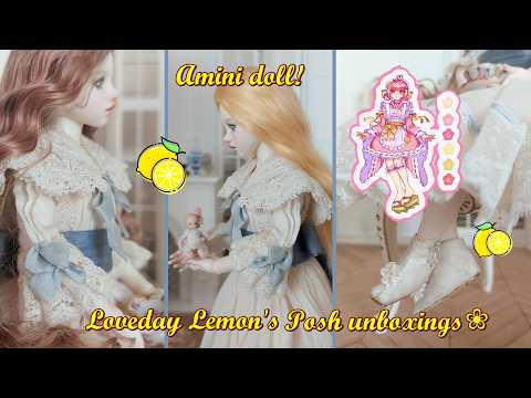 Unboxing My Dream Amini BJD Dolls 💕 Custom Face-Ups & Antique-Style Outfit