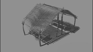 SURVIVAL SHELTER  BLENDER 3D. screenshot 4