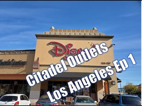 Citadel Outlets Los Angeles CA LA Disney Outlet Zales Outlet Reebok New Balance American Eagle Aerie
