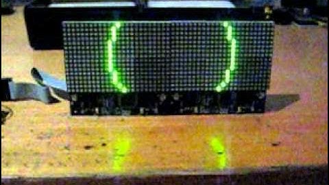 2416 LED Matrix Display (Green)