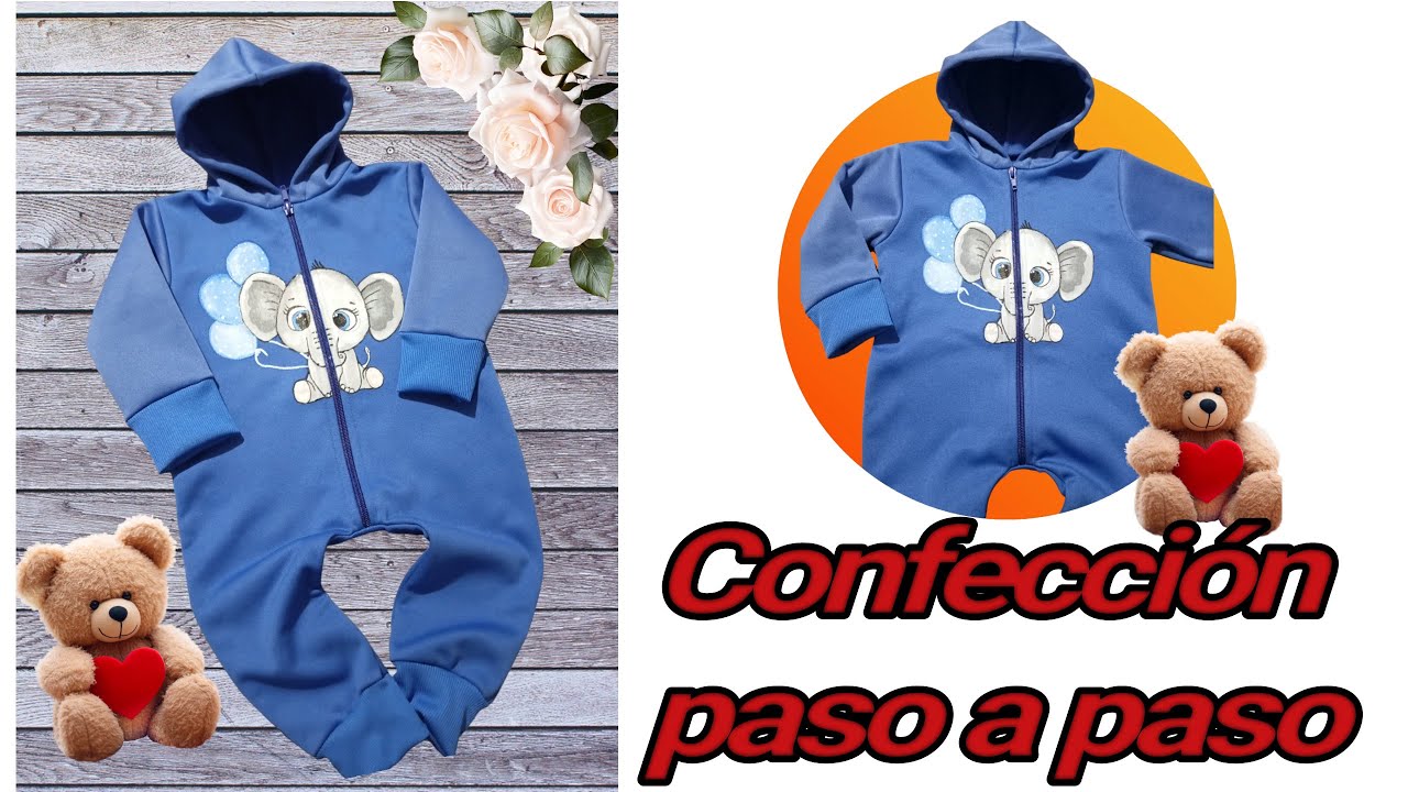 Enteritos para bebes de 3 a 6 meses 💖 Confección paso a paso 💖💖