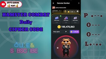 HAMSTER COMBAT DAILY Cipher Code 23 June #hamsterkombat #hamstermorsecode #airdropfree
