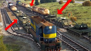 Bayraktar TB2 destroyed entire Train Echelon in captured City - UAV Drone - Arma 3 Mil-Sim