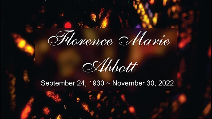 Funeral Service  for Florence Abbott