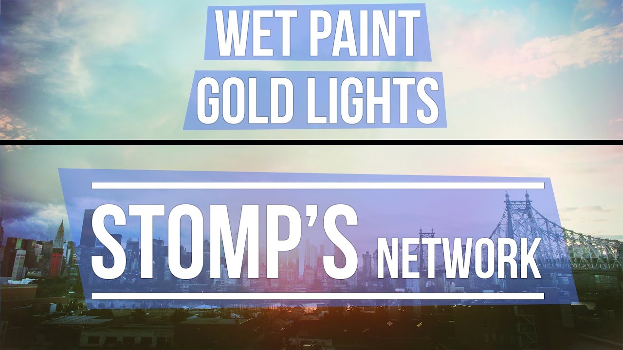 Wet Paint - Gold Lights