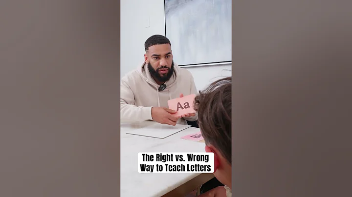 The Right vs. Wrong Way to Teach Letters #shorts