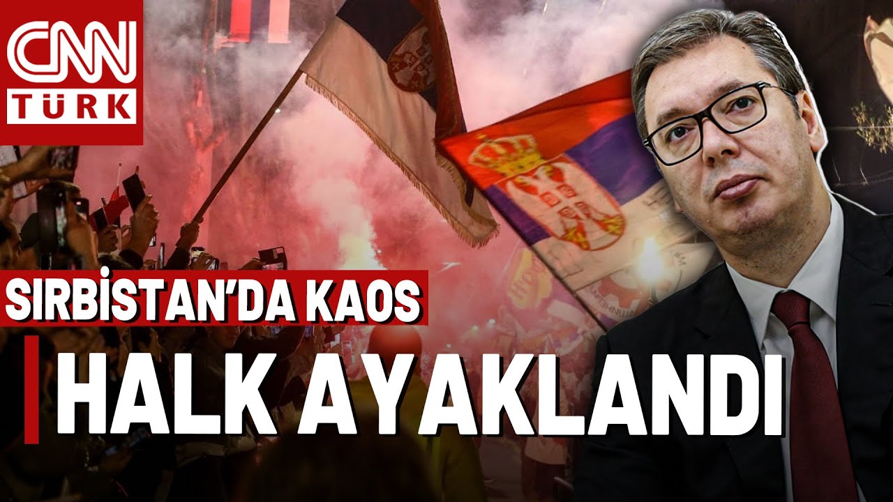 Hükümet Yanlıları Ve Muhalifler Çatıştı! Sırbistan'da Sokaklar Yine Karıştı!