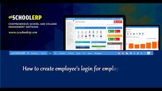 How to create employee's login for employee portal