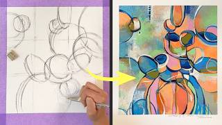 How I Use Simple Shapes to Build Sophisticated Abstract Paintings