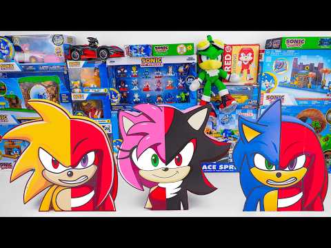 Unboxing Sonic The Hedgehog Toys ASMR | Sonic Nano Metalfigs Collection - Flying Battery Zone