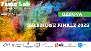 Silvia Pagnoscin – Finale FameLab 2023 Genova (talk 2)