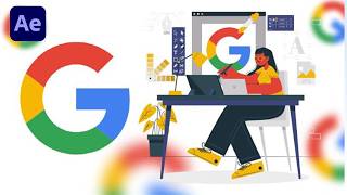 Google Logo Animation Masterclass - After Effects Tutorial - No Plugins