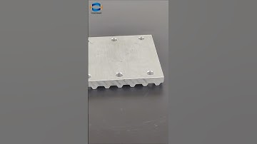 The tooth plate is used to fix the PU timing belt