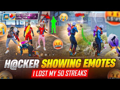 I Lost 50 Winning Streaks 😭💔 H@cker Showed Lol Emote To TPG SIDHU 🤬