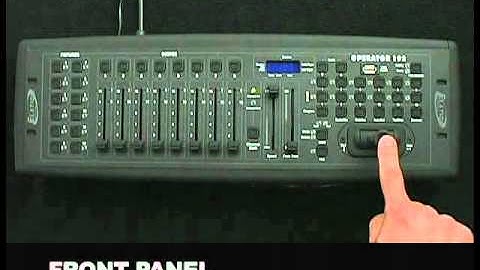 Elation Professional - DMX Operator 192 - Part 1