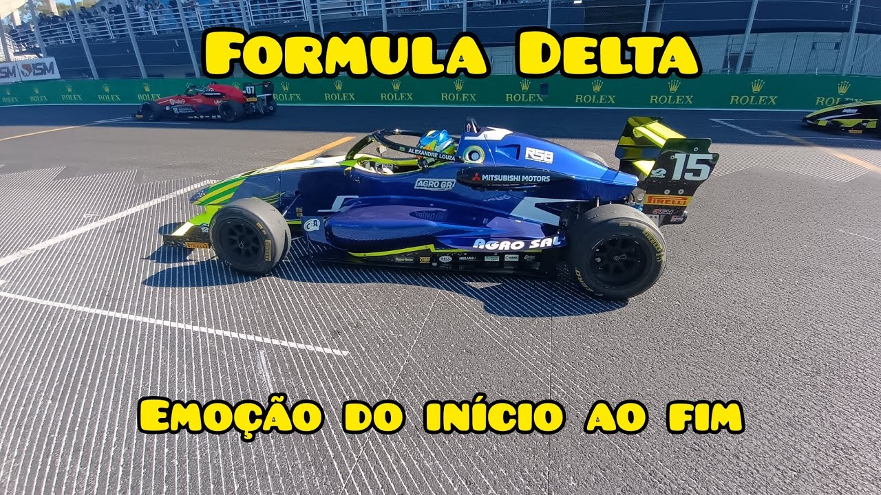 Fórmula Delta em Interlagos: Lucas Paiva domina nas duas corridas. #formuladelta, #automobilismo.