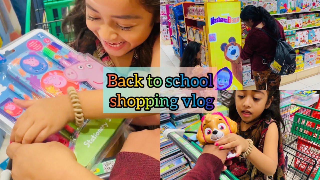 Back to school shopping ithrayum delay aayath?Finally we’re uploaded🥰 