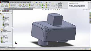 Details SolidWorks Tutorials in Hindi FILLET Guide