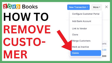 How to Remove Customer in Zoho Books [QUICK GUIDE]