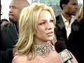 Britney spears  justin timberlake 2001 american music awards red carpet