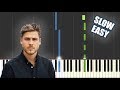 Reckless Love - Cory Asbury [Bethel Music] | SLOW EASY PIANO TUTORIAL + SHEET MUSIC by Betacustic