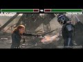 Black Widow vs. Taskmaster final fight WITH HEALTHBARS | HD | Black Widow