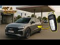Audi Q4 etron ► Notschlüssel - Tür öffnen mit Notschlüssel