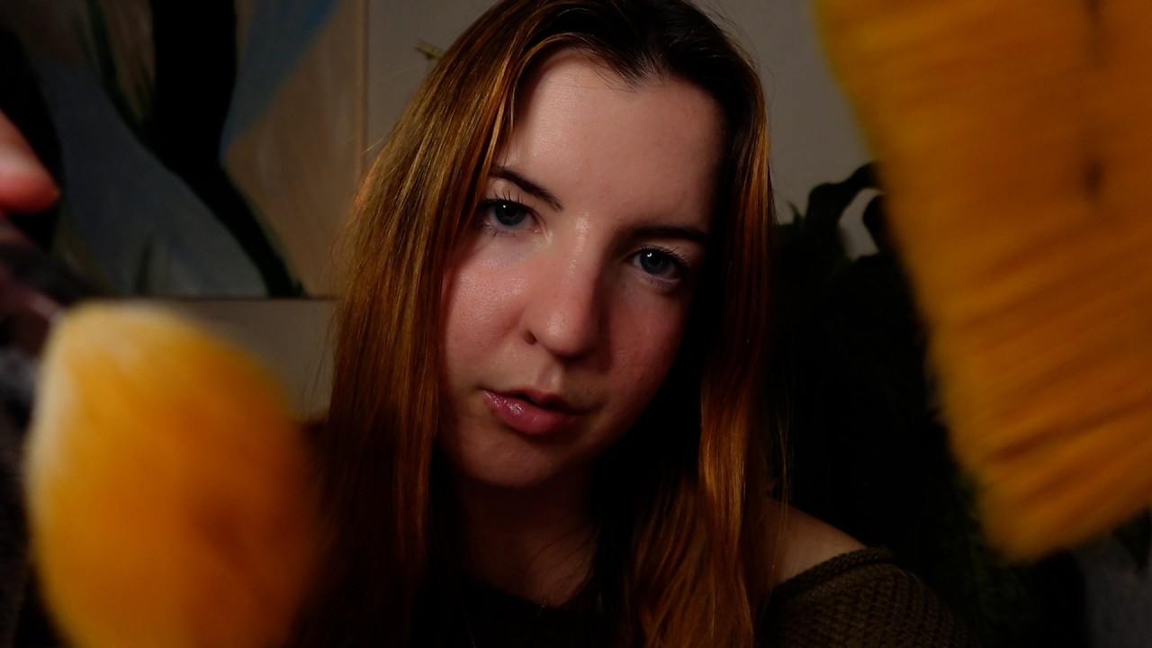 Country Accent ASMR | Painting Your Face *face brushing* (personal attention)