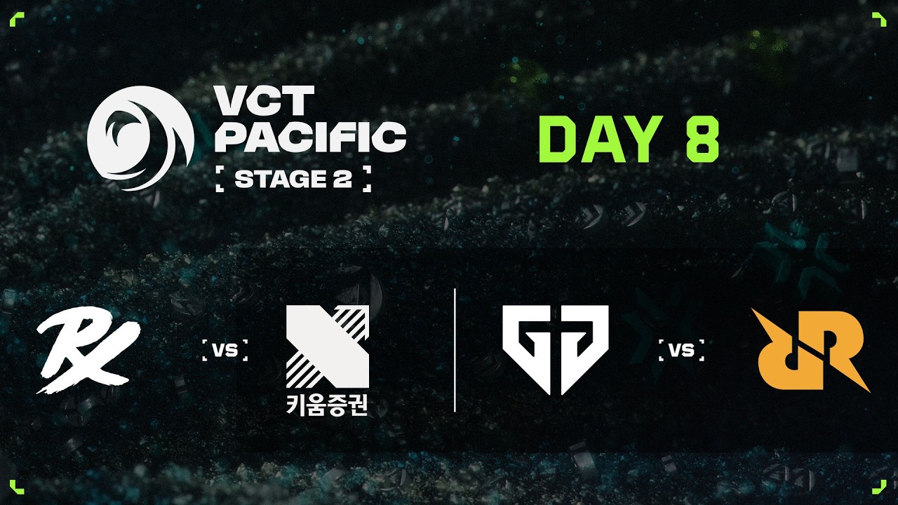 PRX vs KRX / GEN vs RRQ - VCT Pacific - Stage 2 - Groups - Day 8