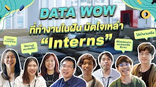 Data Wow ททำงานในฝน มดใจเหลา Interns Data Wow Internship Vlog Ep1