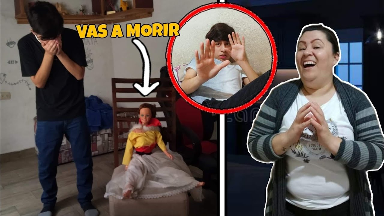 *MUÑECA POSEIDA* POR EL DIABLO SE QUIERE LLEVAR A MI HIJO😱 (broma terrorifica)