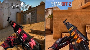 STANDOFF 2 And CS:GO Weapons Comparison 2020