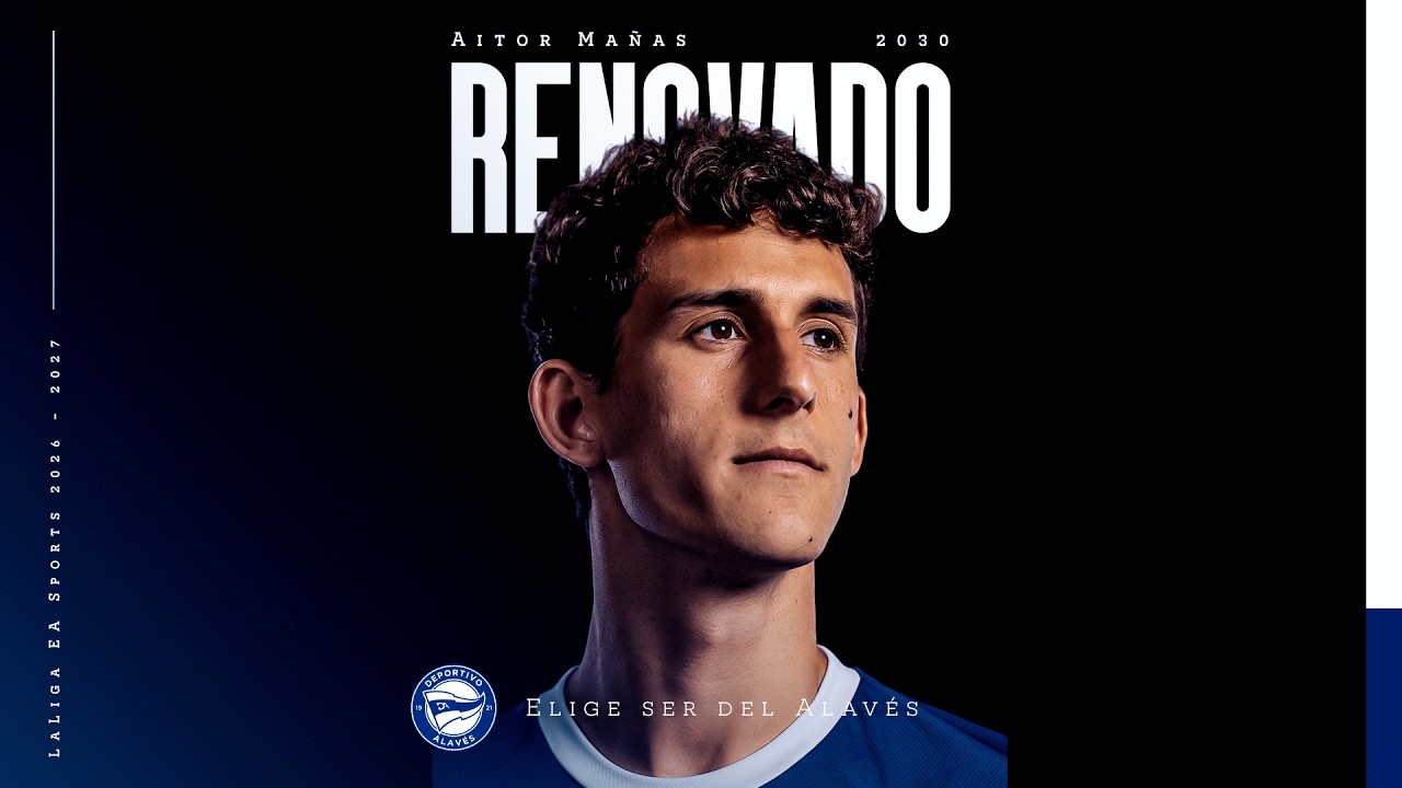 Aitor Mañas: "Es un orgullo defender a este equipo y a esta afición" | Deportivo Alavés