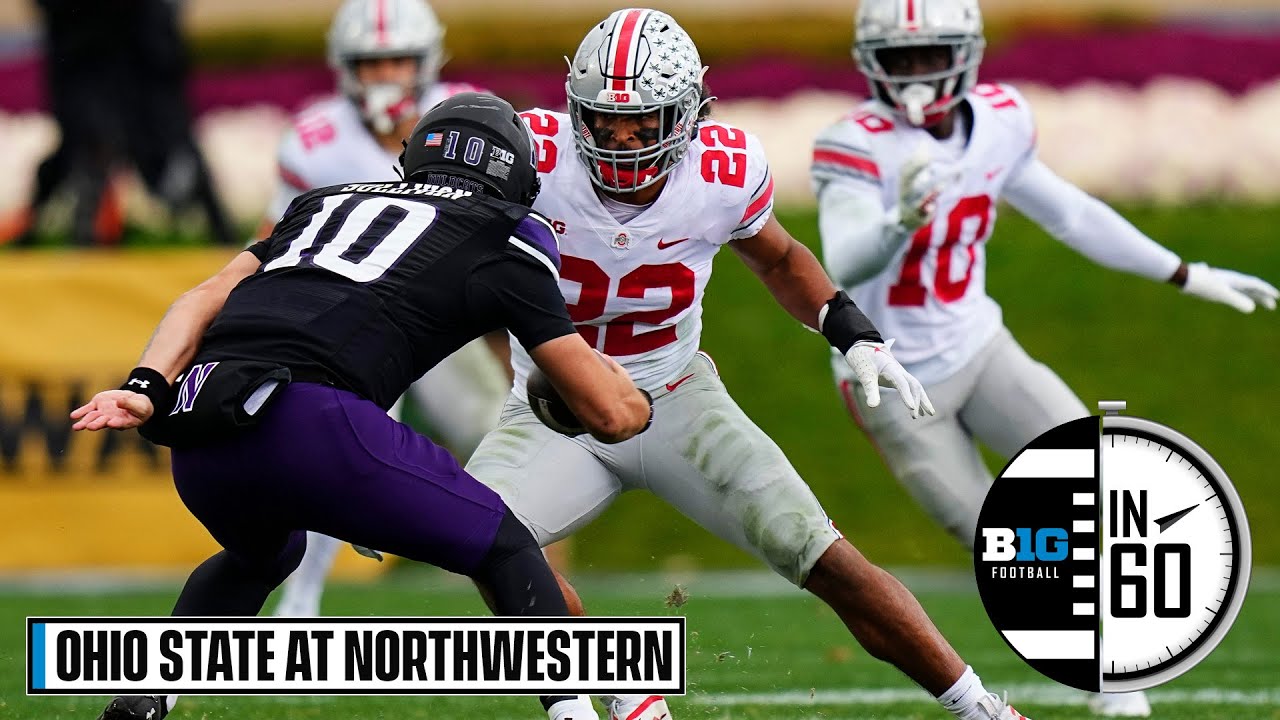Ohio State at Northwestern Nov. 5, 2022 B1G Football in 60 YouTube