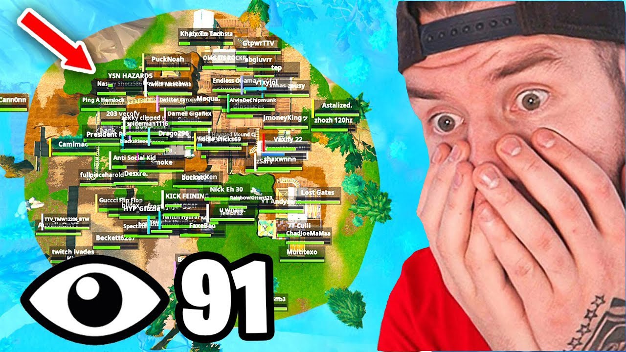 100 SPIELER in TILTED TOWERS wer ÜBERLEBT LÄNGER?