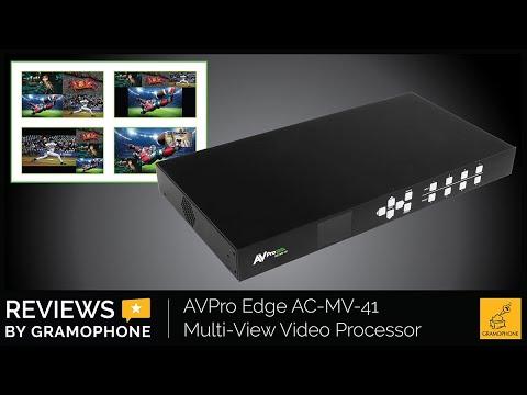 AVPro Edge 4K 4x1 Multi-view Video Processor | Gramophone - YouTube