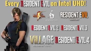 Every Resident Evil on a Low-End PC (Intel i3-1115G4 | UHD Graphics | 8GB RAM) – Is It Playable?