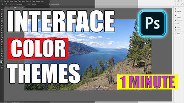 HOW TO CHANGE INTERFACE COLOR THEME IN ADOBE PHOTOSHOP