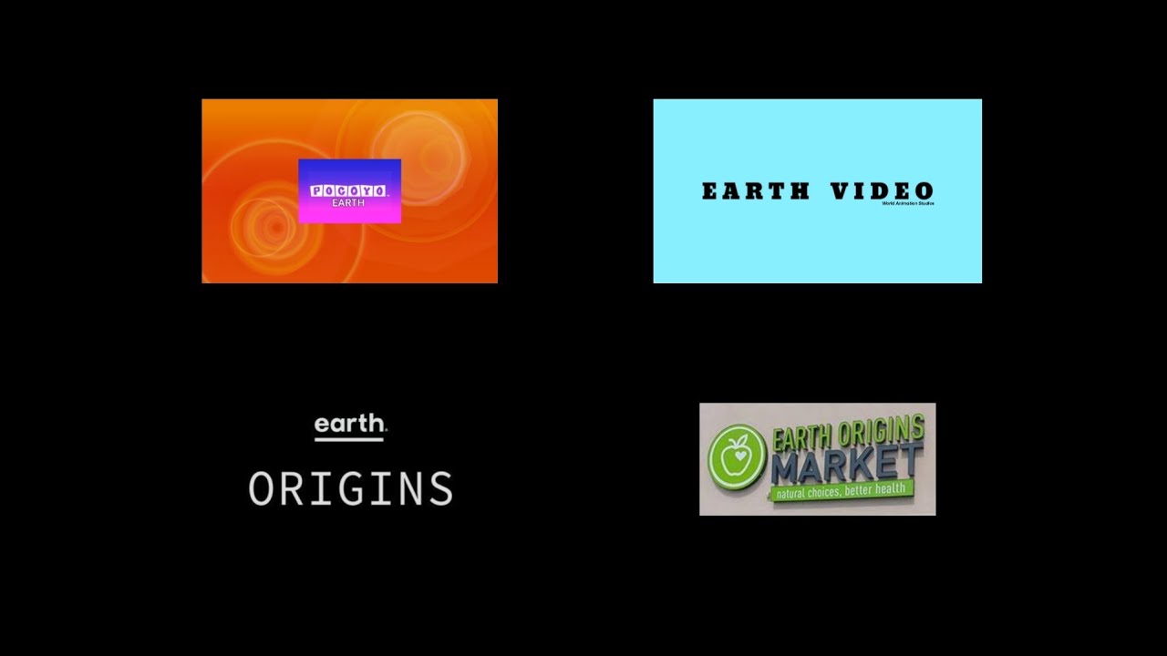 Pocoyo Earth/Earth Video/Earth Origins/Earth Origins Market Logo YouTube