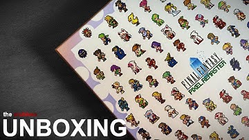 Final Fantasy I-VI Pixel Remaster | 35th Anniversary Edition (PS4 Pal Ver.) | Cinematic Unboxing