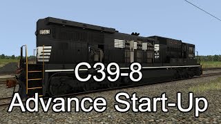 Train Simulator : C39-8 Advance Start-Up
Heres the steps incase you didnt follow the text in the video.
1.
Field Gen, Fuel Pump, and Control to ON position on the control stand.
2.
Local Control & Fuel Pump Breakers to ON position on the back wall panel.
3.
Press C or use the mouse to open the starting compartment. Locate the Prime switch on the right side. Turn the knob to the left and begin priming the engine for 10-12 seconds then turn the knob to the right. If it does not kick over, that means you have primed for too long and must wait 2 minutes to try again.
4.
Set your Isolation Switch on the back wall panel to Run position.
5.
Flip the remaining breakers to the ON position.
6.
Thats it to starting the engine in a cold state.
For updates, sneak peeks, and screenshots:
https://www.facebook.com/TrainSimUSA/ Train Simulator : C39-8 Advance Start-Up