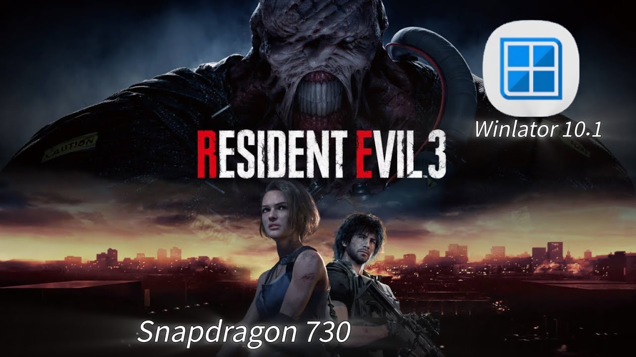 Resident Evil 3 remake [Winlator 10.1] SD 730 (No root)