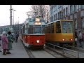 Berlin Schöneweide 1994: Straßenbahn-Rekozüge, Tatra KT4+T6 und Ikarus Busse