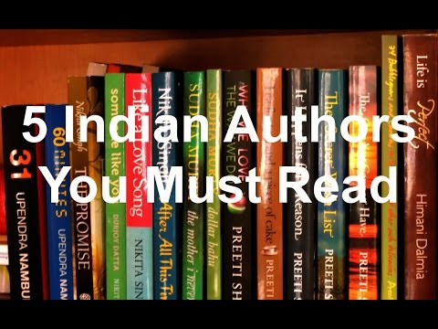 5 Indian Authors You Must Read | Indian Booktuber |