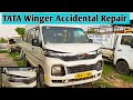 EPS - 1 Tata Winger Front view damaged ! repair Video